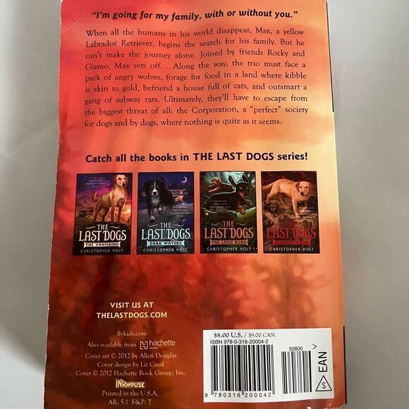 Last Dogs: The Last Dogs: The Vanishing (Series #1) (paper book) - Picture 3 of 3